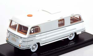 PORSCHE TEMPO MIKAFA SPORT CAMPER LIGHT GREY/WHITE LIMITED EDITION 333 PCS. ARTIKELNUMMER AUTOCULT: 09019 / ПОРШЕ ТЕМПО МИКАФА СПОРТ КАМПЕР СВЕТЛЫЙ ГРЕЙ/ВХИТЕ ЛИМИТИРОВАННАЯ СЕРИЯ 333 ШТ АРТИКУЛ AUTOCULT БЕЛЫЙ