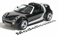 SMART ROADSTER COUPE 2003 BLACK SILVER