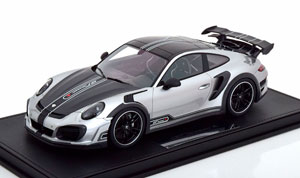 PORSCHE 911 (992) TURBO TECHART GTSTREET R SILVER CARBON