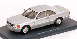 MERCEDES 560 SEC C126 1989 SILVER