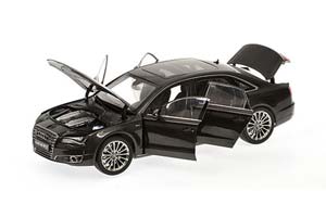 AUDI A8 W12 (D4) 2010 DARK BROWN METALLIC — фото 3