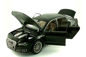 AUDI A8 W12 D4 2010 SMARAG BLACK / АУДИ А8 ЧЕРНЫЙ — фото 3