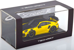 PORSCHE 911 (992) TURBO TECHART GTSTREET R YELLOW CARBON — фото 3