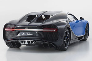 BUGATTI CHIRON 2016 BLUE/BLACK — фото 5