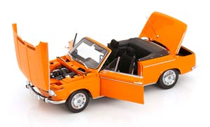 BMW 1600 CONVERTIBLE 1967 ORANGE — фото 3