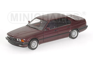 BMW 730I E32 1987 DARK RED-METALLIC — фото 3