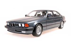 BMW E32 730I 7-SERIES 1986 GREY/BLUE METALLIC — фото 4