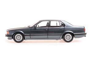 BMW E32 730I 7-SERIES 1986 GREY/BLUE METALLIC — фото 5
