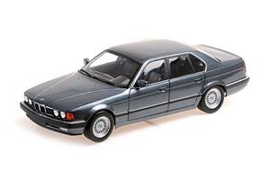 BMW E32 730I 7-SERIES 1986 GREY/BLUE METALLIC — фото 6
