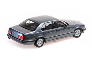 BMW E32 730I 7-SERIES 1986 GREY/BLUE METALLIC — фото 2