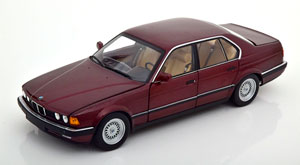 BMW 730I E32 1986 DARKRED-METALLIC