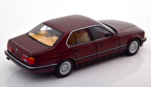 BMW 730I E32 1986 DARKRED-METALLIC — фото 2