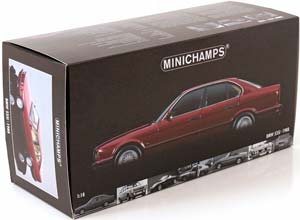 BMW 535I E34 1988 DARK RED-METALLIC — фото 10