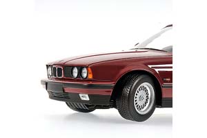BMW 535I E34 1988 DARK RED-METALLIC — фото 6