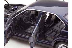 BMW E34 535I 1988 BLUE METALLIC — фото 8