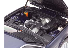 BMW E34 535I 1988 BLUE METALLIC — фото 9