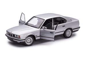 BMW E34 535I 5-SERIES 1988 SILVER METALLIC — фото 4