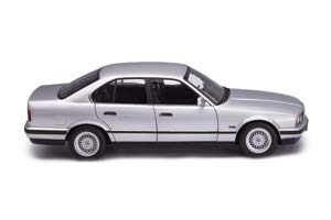 BMW E34 535I 5-SERIES 1988 SILVER METALLIC — фото 9