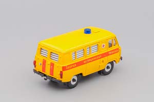 УАЗ-3962 АВТОБУС СКОРАЯ МЕДИЦИНСКАЯ ПОМОЩЬ, ЖЕЛТЫЙ — фото 2
