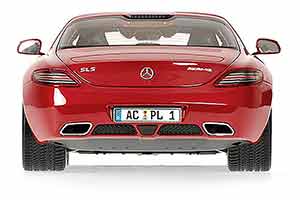 MERCEDES-BENZ SLS AMG 2010 RED METALLIC — фото 5