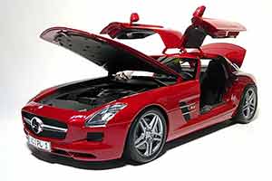 MERCEDES-BENZ SLS AMG 2010 RED METALLIC — фото 6
