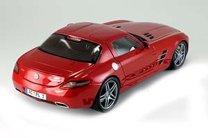 MERCEDES SLS AMG 2010 RED METALLIC — фото 2