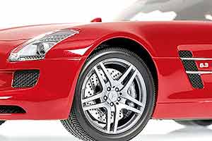 MERCEDES-BENZ SLS AMG 2010 RED METALLIC — фото 2
