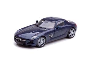 MERCEDES SLS AMG 2010 BLUE METALLIC — фото 21