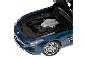 MERCEDES SLS AMG 2010 BLUE METALLIC — фото 7