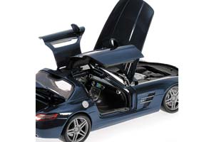 MERCEDES SLS AMG 2010 BLUE METALLIC — фото 2