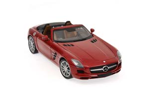 MERCEDES SLS-AMG ROADSTER R197 2011 METALLIC RED — фото 3