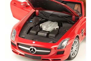 MERCEDES SLS-AMG ROADSTER R197 2011 METALLIC RED — фото 12
