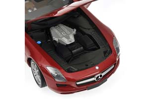 MERCEDES SLS-AMG ROADSTER R197 2011 METALLIC RED — фото 5