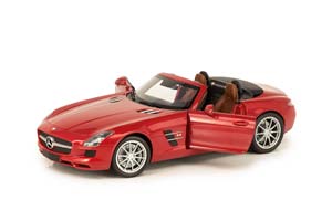 MERCEDES SLS-AMG ROADSTER R197 2011 METALLIC RED — фото 11