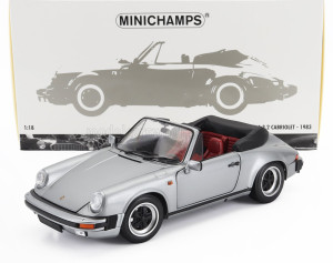 PORSCHE 911 3.2 CARRERA КАБРИОЛЕТ 1983 СЕРЫЙ МЕТАЛЛИК