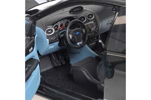FORD FOCUS RS LE MANS CLASSIC EDITION FORD GT40 MK2 TRIBUTE 2010 BLACK/WHITE LIMITED EDITION 702 PCS — фото 8