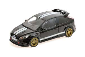 FORD FOCUS RS LE MANS CLASSIC EDITION FORD GT40 MK2 TRIBUTE 2010 BLACK/WHITE LIMITED EDITION 702 PCS