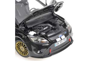 FORD FOCUS RS LE MANS CLASSIC EDITION FORD GT40 MK2 TRIBUTE 2010 BLACK/WHITE LIMITED EDITION 702 PCS — фото 2