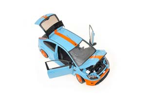 FORD FOCUS RS 2010 LE MANS CLASSIC EDITION BLUE 1968 FORD GT40 TRIBUTE — фото 5