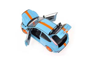 FORD FOCUS RS 2010 LE MANS CLASSIC EDITION BLUE 1968 FORD GT40 TRIBUTE — фото 7