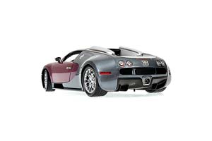 BUGATTI VEYRON GRAND SPORT 2010 GREY METALLIC/PURPLE-METALLIC — фото 5