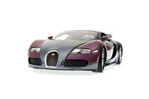 BUGATTI VEYRON GRAND SPORT 2010 GREY METALLIC/PURPLE-METALLIC — фото 11