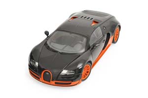 BUGATTI VEYRON SUPER SPORT WORLD RECORD EDITION 2011 CARBON ORANGE — фото 3