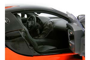 BUGATTI VEYRON SUPER SPORT WORLD RECORD EDITION 2011 CARBON ORANGE — фото 9