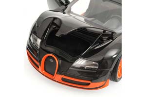 BUGATTI VEYRON SUPER SPORT WORLD RECORD EDITION 2011 CARBON ORANGE — фото 2