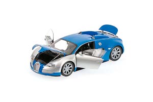 BUGATTI VEYRON EDITION CENTENAIRE CHROME/BLUE 2009 — фото 3