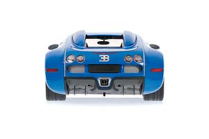 BUGATTI VEYRON EDITION CENTENAIRE CHROME/BLUE 2009 — фото 6