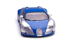 BUGATTI VEYRON EDITION CENTENAIRE CHROME/BLUE 2009 — фото 8