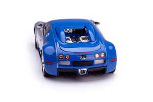 BUGATTI VEYRON EDITION CENTENAIRE CHROME/BLUE 2009 — фото 9