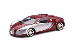 BUGATTI VEYRON EDITION CENTENAIRE CHROME/RED 2009 — фото 18